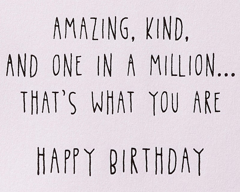 Papyrus Birthday Card (One In A Million) - Image 3